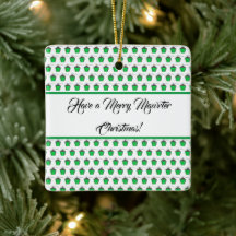 Joyeux Mawrter Noël Vert Bryn Mawr Lanterne