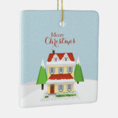 Ornement En Céramique Joyeux Noël (Droite)