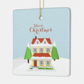 Ornement En Céramique Joyeux Noël (Gauche)