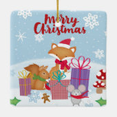 Ornement En Céramique Joyeux Noël (Dos)