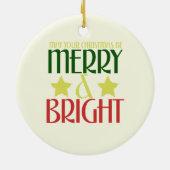 Ornement En Céramique Joyeux Noël (Dos)