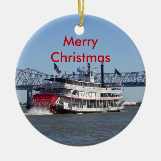 Ornement En Céramique Joyeux Noël (Devant)