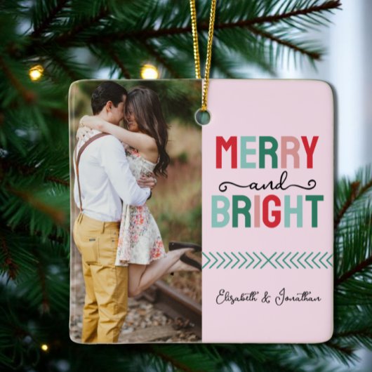 Ornement En Céramique Joyeux Noël