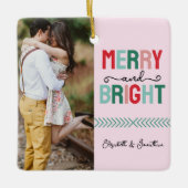 Ornement En Céramique Joyeux Noël (Devant)