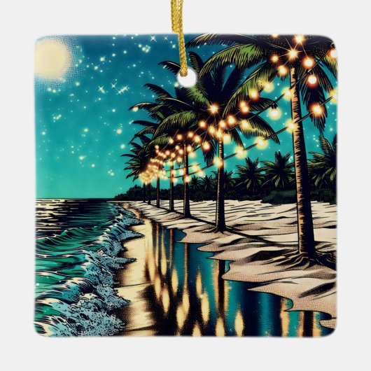 Ornement En Céramique Joyeux Noël de Snowbirds (Devant)