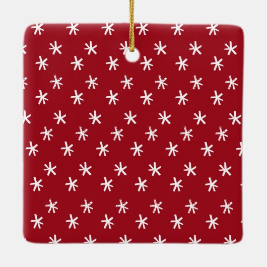 Ornement En Céramique Joyeux Noël Joyeux Noël Joyeux Noël (Dos)