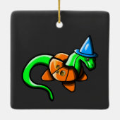 Ornement En Céramique Joyeux Samhain ! ! (Dos)