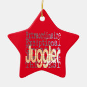 Ornement En Céramique Juggler Extraordinaire (Devant)