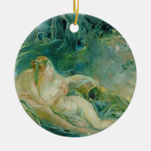 Ornement En Céramique Jupiter et Callisto, après une peinture par