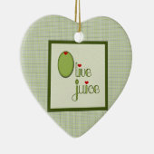 Ornement En Céramique Jus olive (Droite)