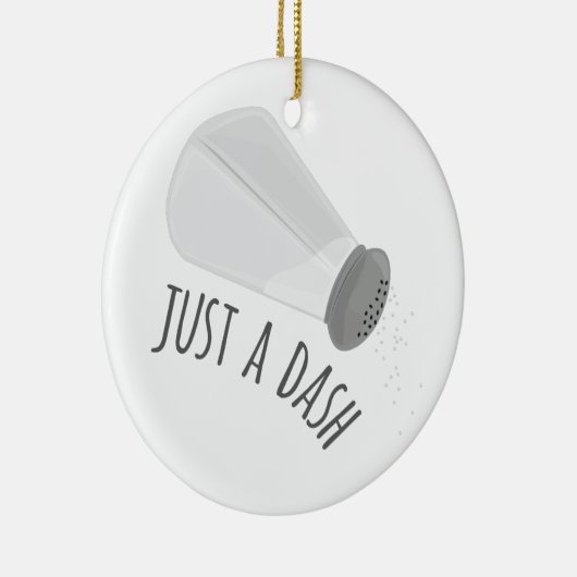 Ornement En Céramique Juste un tiret (Droite)