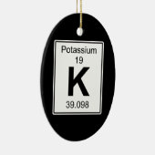 Ornement En Céramique K - Potassium (Droite)