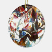 Ornement En Céramique Kandinsky Composition Abstraite VI (Gauche)