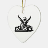 Ornement En Céramique Kart (Gauche)