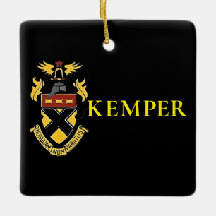 Ornement En Céramique Kemper Military School et College