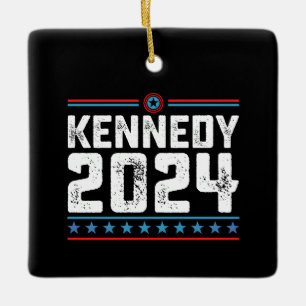 Ornement En Céramique Kennedy pour le président 2024