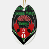 Ornement En Céramique Kenya (Gauche)