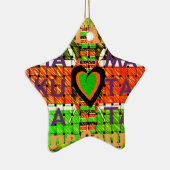 Ornement En Céramique Kenya Hakuna Matata (Droite)