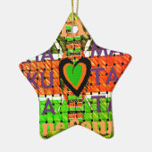 Ornement En Céramique Kenya Hakuna Matata (Gauche)