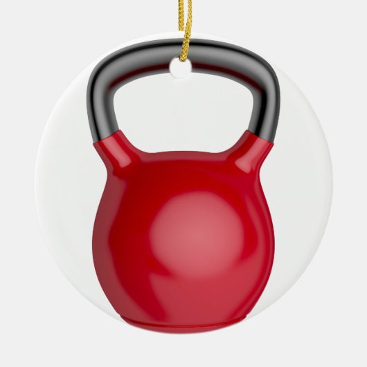 Ornement En Céramique Kettlebell (Devant)