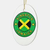 Ornement En Céramique Kingston Jamaïque (Gauche)