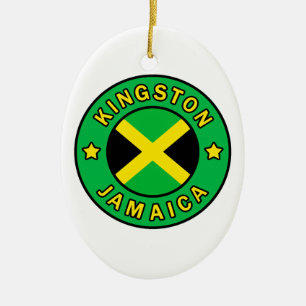 Ornement En Céramique Kingston Jamaïque