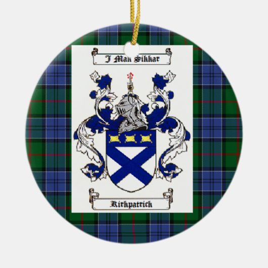 Ornement En Céramique Kirkpatrick (Devant)