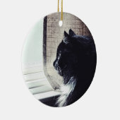 Ornement en céramique Kitty Watchful (Droite)