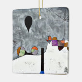 Ornement En Céramique Klee - Hiver (Gauche)