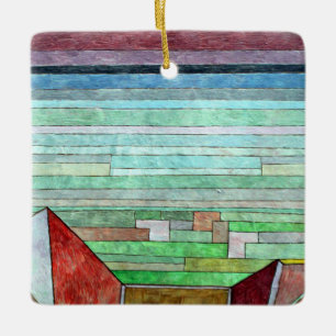 Ornement En Céramique Klee - Vue sur le pays fertile