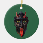 Ornement en céramique Krampus (Devant)