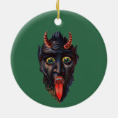 Ornement en céramique Krampus (Dos)