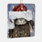 Ornement En Céramique Kris Kringlypaws (Droite)