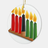 Ornement En Céramique kwanzaa africain (Gauche)
