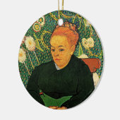 Ornement En Céramique La Berceuse (Augustine Roulin) de Vincent van Gogh (Gauche)