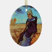 Ornement En Céramique La Bergère (d'après Millet) par Vincent van Gogh (Droite)