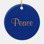 Ornement En Céramique La colombe de la paix (Dos)