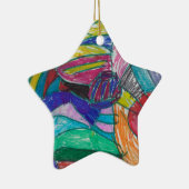 Ornement En Céramique La conception du lis 2016 (Droite)