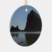 Ornement En Céramique La côte Canon de l'Orégon échouent (Droite)