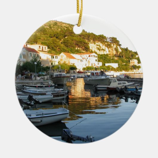 Ornement En Céramique La Croatie (Devant)