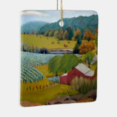 Ornement En Céramique La ferme viticole Sunny (Droite)