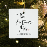 La future Mme et Votre Nom | Cadeau de beauté mode