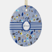 Ornement En Céramique La Grèce : articles célèbres du pays (Droite)