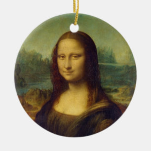 Ornement En Céramique La La Joconde de Mona Lisa par Leonardo da Vinci