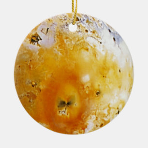 Ornement En Céramique La lune E/S de Jupiter