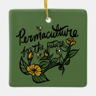 Ornement En Céramique La maculture pour l'avenir