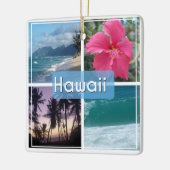 Ornement En Céramique La mer d'Hawaï (Gauche)