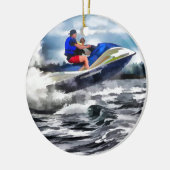 Ornement En Céramique La mer font dedans (Gauche)