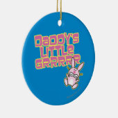 Ornement En Céramique La petite fille de papa (Droite)