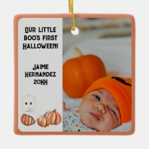 La première belle photo d'Halloween de Little Boo